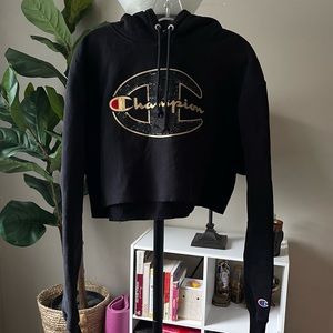 Champion Crop Hoodie